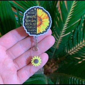 Social Worker Badge Holder